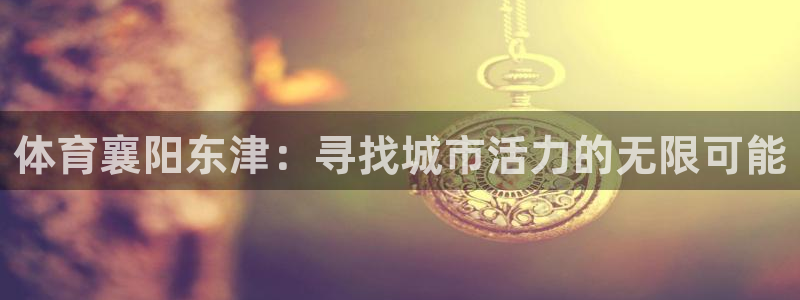 沐鸣2注册：体育襄阳东津：寻找城市活力的无限可能